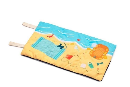 LILLIPUTIENS Mini - przytulanki rodzina nosorożców z rozkładaną matą Nosorożec Marius 2 lata+