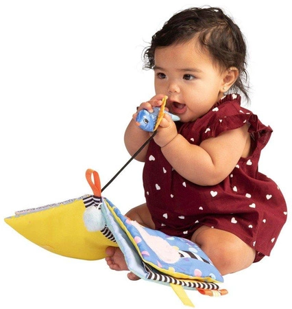 Miękka książeczka dla niemowlaka Trzepoczący ptaszek 158700-Manhattan Toy, zabawki dla najmłodszych