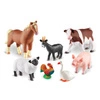 Duże Figurki, Zwierzęta na farmie, Zestaw 7 szt.