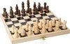 Drewniane Szachy gra logiczna dla dziecka
