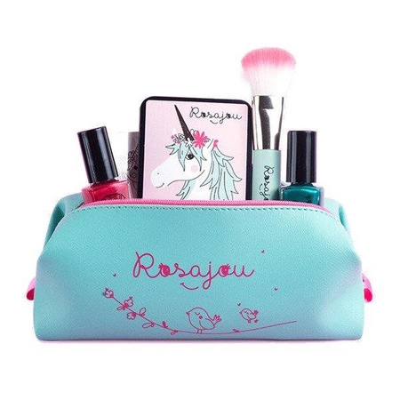 Kosmetyczka dla dzieci, zielona saszetka | Rosajou®