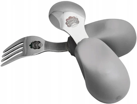 Nana's Manners ETAP 2 Widelec i łyżka GREEN