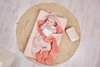 bébé-jou Ręcznik z kapturkiem Wish Pink 3010060