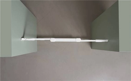 Baby Dan - Bramka ochronna Flexi Fit, metalowa, biała