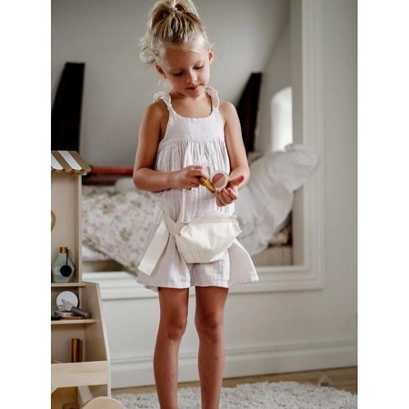 Drewniany pas wizażystki, akcesoria do makijażu Jabadabado