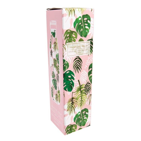 Termobutelka stalowa 500 ml, Tropical Palm, Rex London