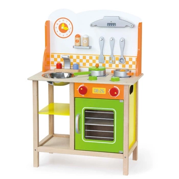 Viga Toys Kuchnia Drewniana dla dzieci Fantastic Z Akcesoriami