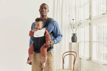 BABYBJORN - nosidełko Harmony 3D Mesh, Czarny