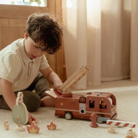 Little Dutch Zestaw aut Karetka, Policja, Wóz strażacki LD4388