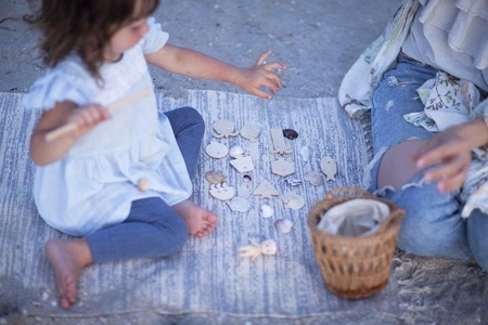 Geometryczne rybki, zestaw wędkarski, kolorowy, Babai