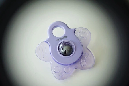 Filibabba Gryzak chłodzący Cooling Star 2 szt. Rose