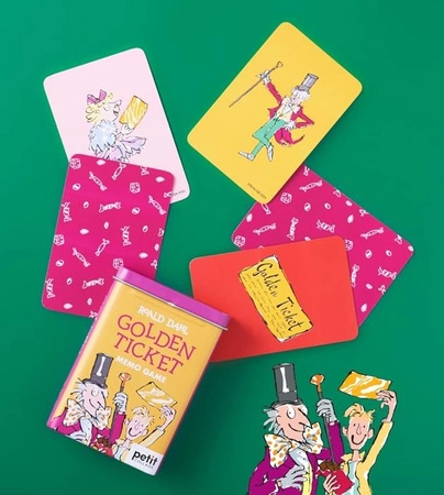 Petit Collage Gra Memory Roald Dahl Złoty Bilet