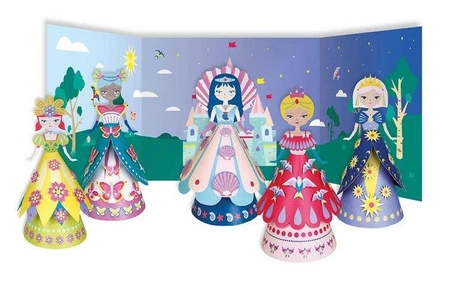 Auzou Zestaw artystyczny do zdobienia Księżniczki 83761