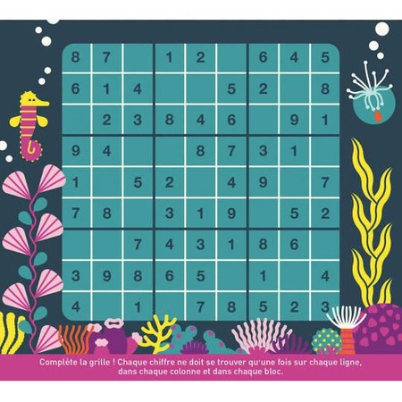 Auzou 20 gier i łamigłówek Podwodny świat 80209