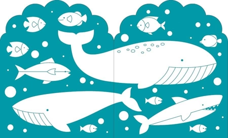 Petit Collage Kolorowanka z Naklejkami Syreny