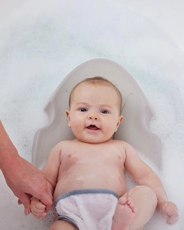 Shnuggle Leżaczek do Kąpieli Noworodka Taupe
