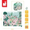 Puzzle w walizce Ogród botaniczny 200 elementów 7+ Made in France, Janod