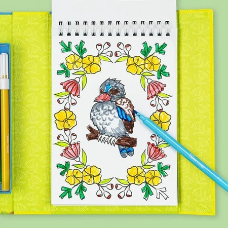 Tiger Tribe Zestaw Kolorowanek - Australijskie Zwierzęta