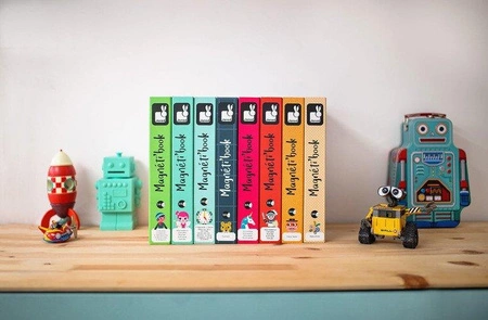 Magnetyczna układanka Kształty Magnetibook, Janod