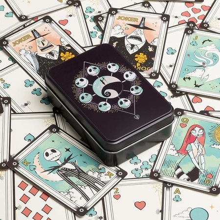 karty do gry Miasteczko Halloween w ozdobnej puszce