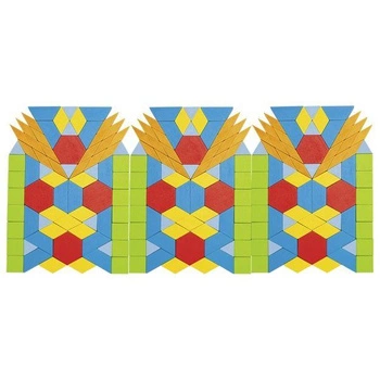 Klocki, puzzle, Geo, 250 el.