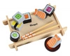 Sushi drewniane jedzenie
