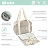 Beaba Torba dla mamy Paris Pearl grey