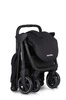 Easywalker Jackey Kompaktowy, samoskładający się wózek spacerowy z torbą transportową Shadow Black