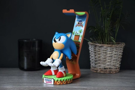 stojak Sonic the hedgehog edycja Deluxe plus podstawka na słuchawki (20 cm)