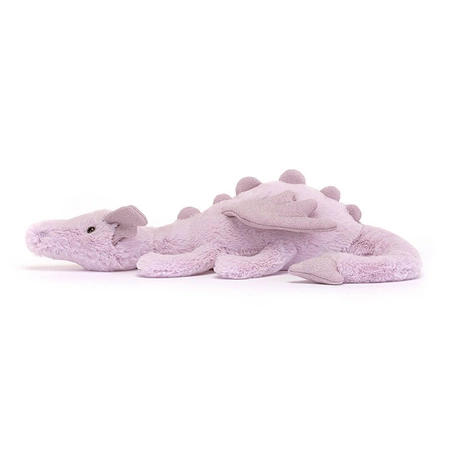 JellyCat Smok Lawendowy 50 cm