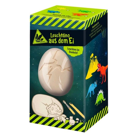 Jajko Wykopaliska XXL, Świecący Dinozaur, Zestaw kreatywny