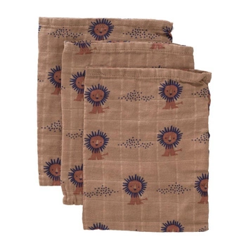 Fresk Myjki zestaw 3 szt. Lew