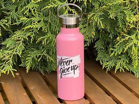 Butelka termiczna Pink 0,5l H&H LIFESTYLE