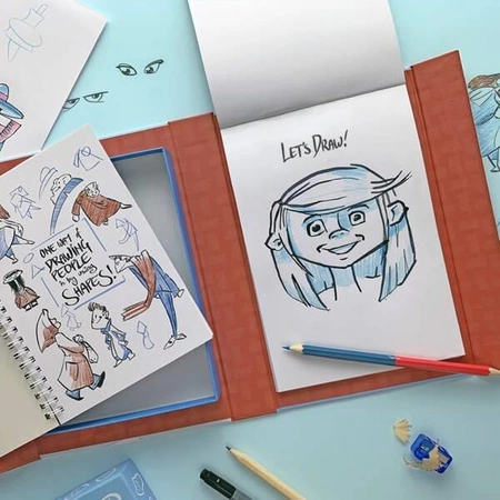 Tiger Tribe Zestaw Artystyczny - Rysowanie Postaci