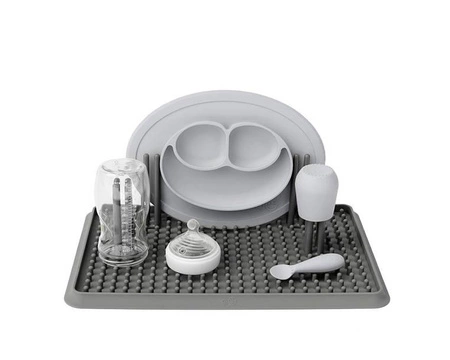 EZPZ Silikonowa suszarka do naczyń szara