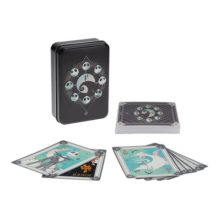 karty do gry Miasteczko Halloween w ozdobnej puszce