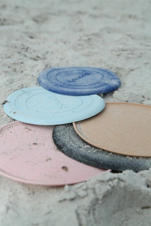 Silikonowy dysk Scrunch - Ciemny Zielony