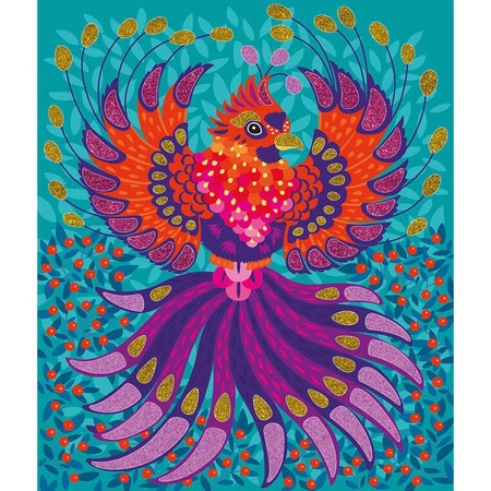 Zestaw kreatywny Brokat i piasek Błyszczące zwierzęta 7+, Janod