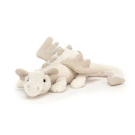 JellyCat Snow Dragon -Śnieżnobiały smok 7x26 cm