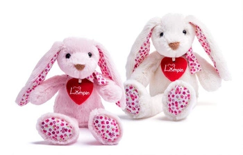 Króliczek Maskotka Ella biała