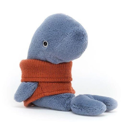 JellyCat Wieloryb w Sweterku 18 cm