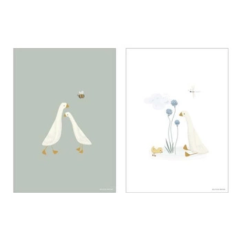 Little Dutch Plakat dwustronny A3- Little Goose PW10730700