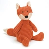 JellyCat - Lis Sztruksowy Rudy 38 cm