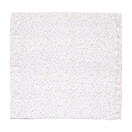 bébé-jou Otulacze bambusowo-muślinowe 70 x 70cm (3 szt.) Hearts 3051061