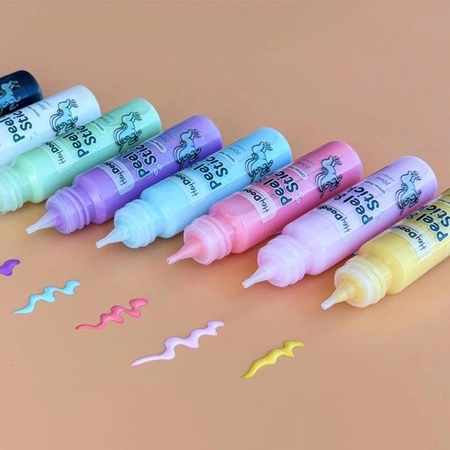 HeyDoodle Farba Brokatowa do Tworzenia Naklejek. Peel & Stick Pai