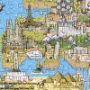 BOPSTER, Puzzle 8-BIT 1000 elem - MAPA ŚWIATA