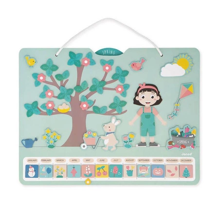 Kalendarz pory roku magnetyczny 3+, Janod