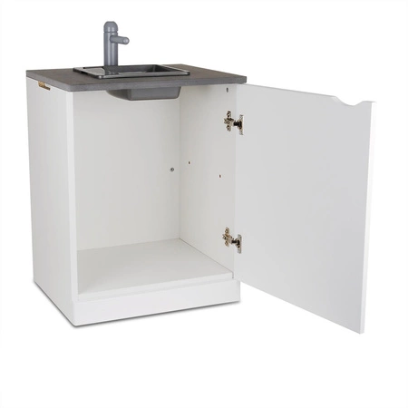 Drewniana szafka kuchenna ze zlewem meble dla dzieci zabawka kuchnia Micki