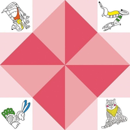 Multizestaw kreatywny 17 dekoracji Zwierzęta 6+, Janod