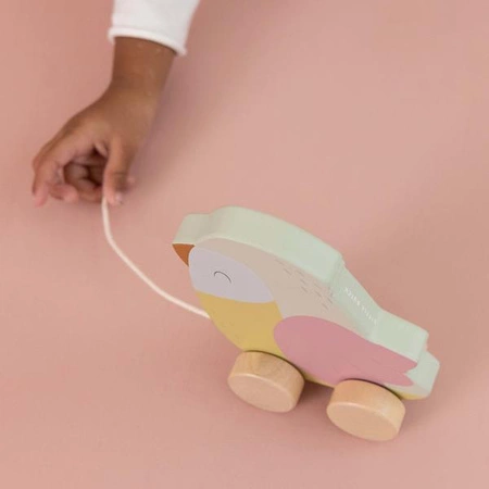 Little Dutch Ptaszek do ciągnięcia Flowers & Butterflies LD7086